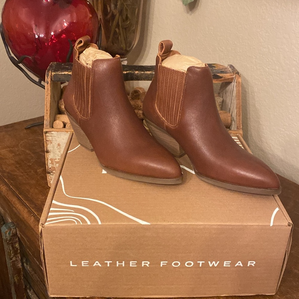 Portland, leather Goods, Patina Western Telluride boot